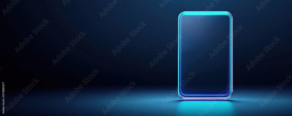 Aufkleber customer experience satisfaction optimization concept. transparent rectangular object illuminated by