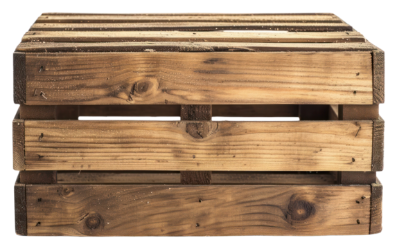 PNG Wooden crate box white background furniture.