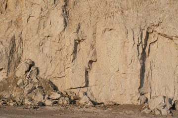 Sand and Clay Textures: Erosion, Slippage, and Shifting Landscapes