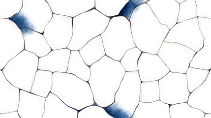 Abstract Watercolor Background with Soft Blue and Crisp White Color Palette for Design Use