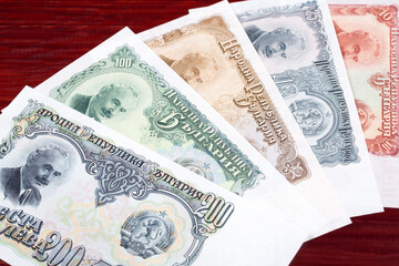 Old Bulgarian lev a business background