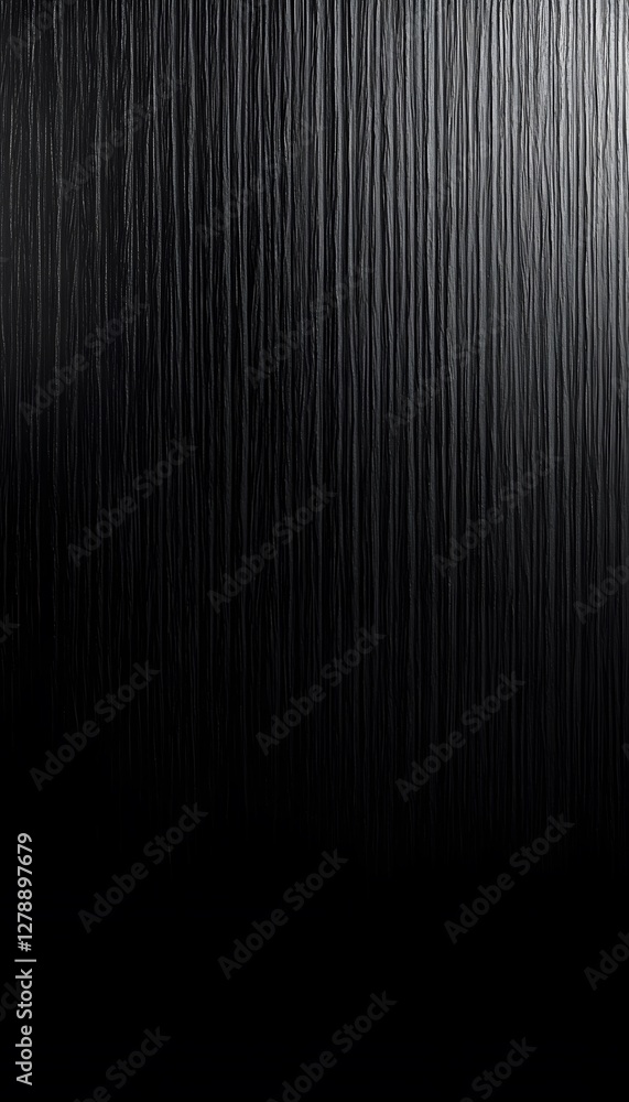 Aufkleber black textured background featuring vertical lines and a subtle gradient