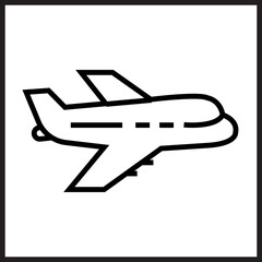 Airplane Icon Icon Design