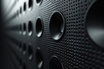 Raised dots create a textured surface with embossed shadows, enhanced by soft, diffused lighting for depth and realism