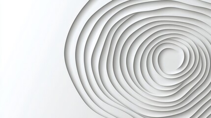 Fototapeta premium Abstract Layered Paper Art Design with Elegant Curves and Soft Color Palette Background