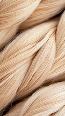 Intricate braiding highlights the beauty of blonde hair, demonstrating effective hair care methods for maintaining softness and shine