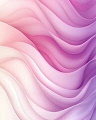 Obraz premium A pink and white wave pattern