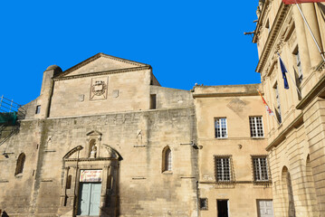 Place de la République à Arles. France