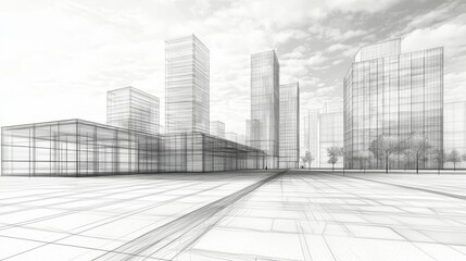 Fototapeta premium This creative piece explores the intersection of architecture and artistic expression.