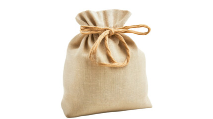 Obraz premium Fabric Sack isolated on white background