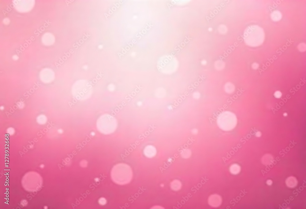 Poster generative ai pink background with bokeh effect perfect for dreamy projects and delicate designs
