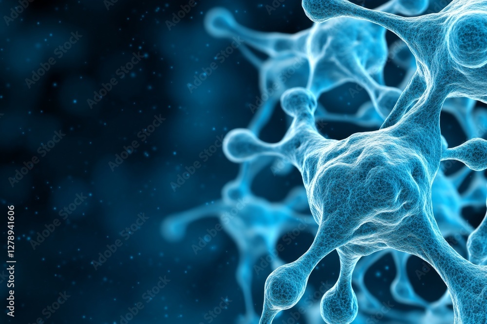 Aufkleber Abstract background of science and innovation technology Technical background with molecular structures and chemical engineering