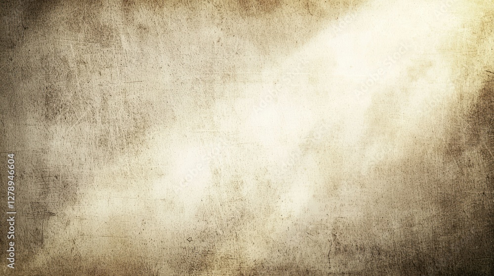 Poster A minimalistic banner with a soft texture and light shadow, perfect for announcements 