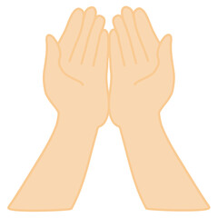 Hands Praying Gesture