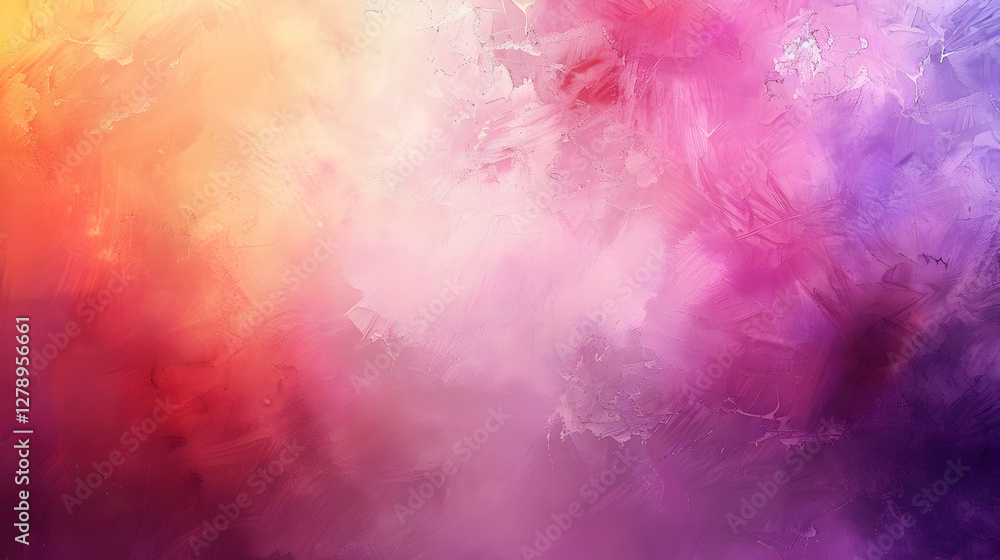 Poster abstract colorful background blending warm and cool tones for artistic use