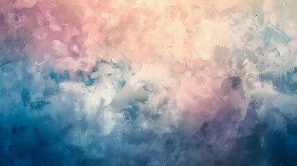 Abstract watercolor background with soft pastel colors blending harmoniously