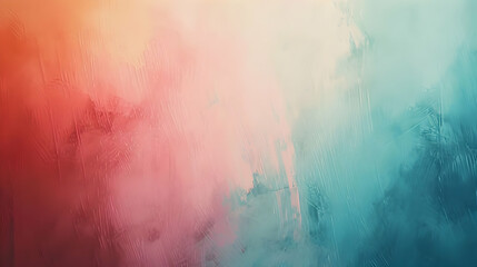 Fototapeta premium Abstract gradient background blending warm and cool tones for artistic design