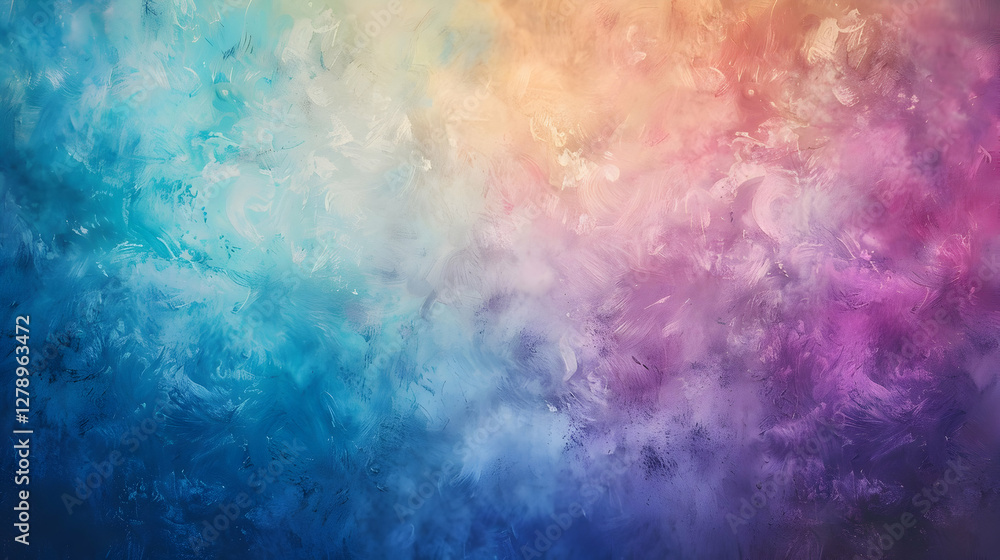 Poster abstract colorful gradient background with soft textures and blended hues