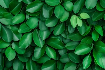 Obraz premium abstract green leaf texture, nature background, tropical leaf