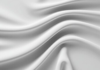 The background is made of light folds of delicate flowing white silk.