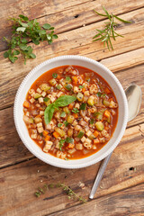 Mediterranean Lentil Soup