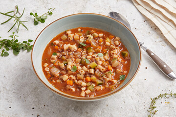 Mediterranean Lentil Soup