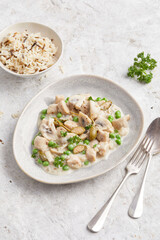 Tofu Fricassee