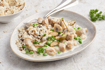 Tofu Fricassee