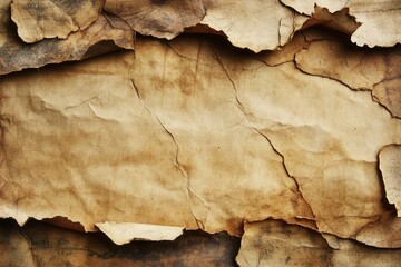 Vintage Aged Parchment Collection with Distressed Textures and Torn Edges Perfect for Historical or Fantasy Design Projects