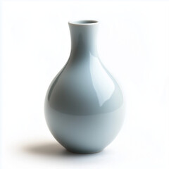 Ceramic Vase Isolated on White Background