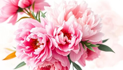 pink peony flower