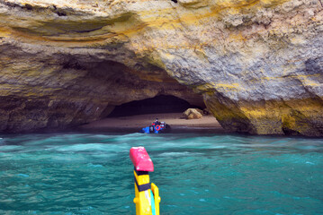 The Algarve Rocks Formation is a unique and stunning natural wonder located in the coastal town of...