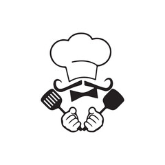chef with a spoon