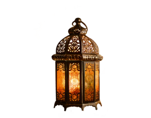 Ornamental Arabic lantern png. Festive greeting card, invitation for Muslim holy month Ramadan Kareem.