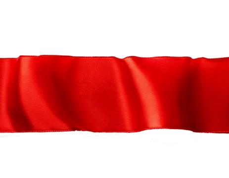 red tape isolated on transparent background