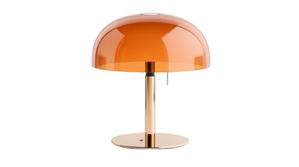 Orange table lamp, brighten your space with warm and inviting illumination. Perfect for desk, nightstand or reading nook