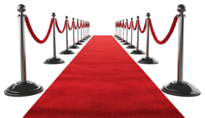 PNG Red carpet premiere velvet ropes.