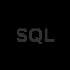 Obraz premium SQL