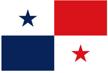 vektor flag of panama