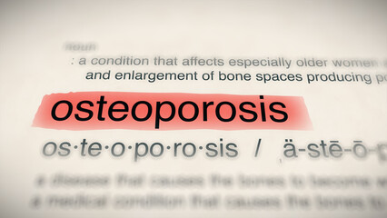 A close-up of the word 