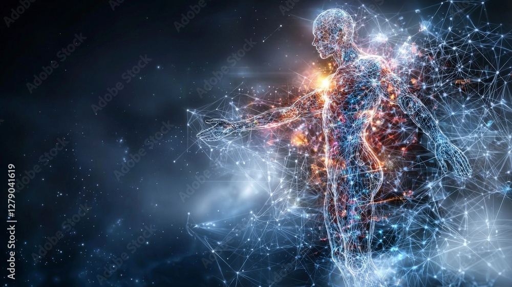 Poster Creative viewpoints on technologically enhanced human interaction in a futuristic digital art environment