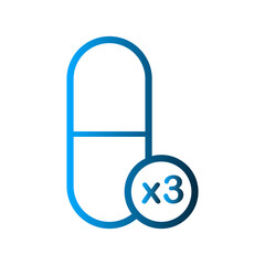 Capsule icon design template