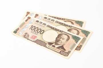 白背景に3万円