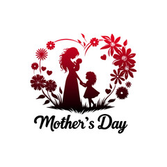 Best mother day design, mother,s day logo icon design