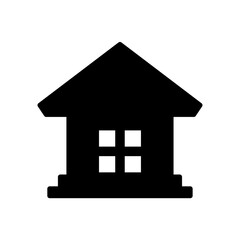 A vector illustration of a house logo icon, isolated on a white background in PNG format. Perfect for real estate, construction, home design, and branding projects.

