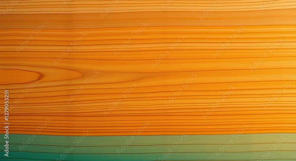 Poster abstract close-up of a wooden surface with a distinct grain pattern and color gradient.