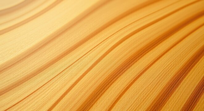 Wooden Waves: Warm hues ripple across a textured wooden surface, creating a dynamic, flowing pattern.