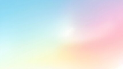 Obraz premium Sweet pastel gradient background soft colorful scene digital art tranquil environment abstract viewpoint