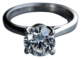 PNG Wedding ring diamond jewelry silver.