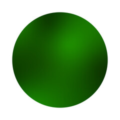 Green Gradient Circle Frame On White Background. Abstract Business Wallpaper. Vibrant. Vector Illustration